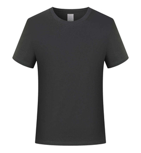 Camiseta Blanca de Jersey para Hombre, Cuello Redondo, Manga Corta, 320g, Secado Rápido, Estampado, Ropa Casual - Product Image 3