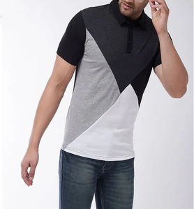 Camiseta de Manga Corta 100% Algodón Tejido con Logotipo Personalizado OEM para Hombre, Antiarrugas, Casual, Venta al Por Mayor - Product Image 3