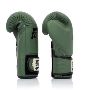 Hot Selling Premium Quality Fairtex Boxing <b>Gloves</b> Customized 100% Genuine Leather Hook Loop Closure Muay Thai Sanda Martial Arts - Product Image 3