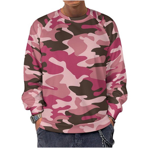 Sudaderas de Camuflaje para Hombre, Ropa Urbana, Sudadera de Algodón con Forro Polar, Logotipo Personalizado, Ropa al por Mayor - Product Image 1