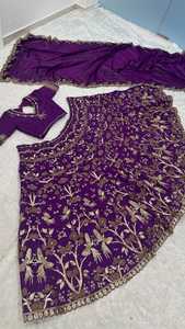 Indian Traditional Designer <b>Sequins</b> Work Partywear Lehenga Choli for Wedding <b>Party</b> and Festive Functions for Women Fancy Wear - Product Image 5