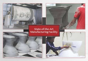 Fabriqué en Inde, Meilleure Qualité, Vente en Gros, Lavabo en Céramique Blanche avec Piédestal pour Usage Domestique et Hôtelier - Product Image 4