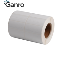 Etiqueta Térmica Directa Personalizada Zebra 32x19 32x25, Papel Adhesivo Blanco, Etiqueta de Código de Barras Personalizada