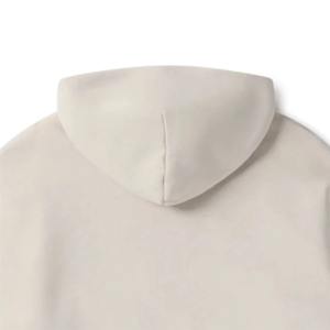 Ensemble de survêtement personnalisé pour homme en coton, sweat à capuche zippé et pantalon de survêtement, coupe oversize, effet usé - Product Image 6