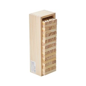 Juego de Torre de Bloques de Madera de Pino Tumbling Timber Toy-54 con Caja de Almacenamiento y Múltiples Opciones de Juego - Product Image 5
