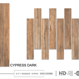 กระเบื้องพอร์ซเลนเคลือบดิจิตอลรุ่นใหม่ ขนาด 8x48 นิ้ว สำหรับปูพื้นและผนังภายในอาคารและงานก่อสร้าง - Product Image 1