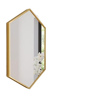 Espejo de pared de Metal dorado hecho a mano, personalizado, para oficina, dormitorio, sala de estar, puerta de entrada, decoración de pared - Product Image 3