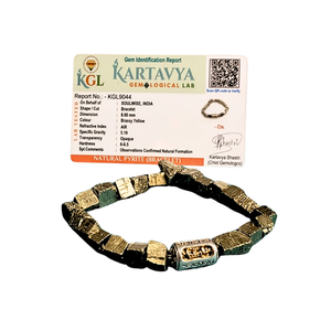 สร้อยข้อมือประดับลูกปัดโกเมนดิบสไตล์โบฮีเมียนพร้อมจี้วาจรา-ของขวัญ - Product Image 2