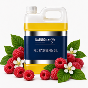 Huile de pépins de framboise rouge pure, nourrissante, parfum fruité, soin de la peau, soin des cheveux, mélange bien-être, huile d'extrait botanique naturelle de qualité supérieure - Product Image 5