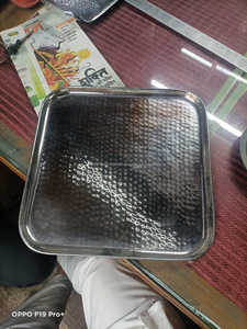 ถาดเสิร์ฟสแตนเลสขัดเงาและขัดเงาสำหรับโรงแรมและร้านอาหาร - Product Image 5