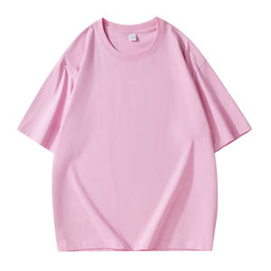 Premium Oversized Drop Shoulder T Shirt 100 Cotton Breathable Streetwear Fashion Custom <b>Logo</b> Tee for Mens Clothing - Product Image 4