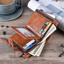Premium Classic Men Microfiber Synthetic Leather Waterproof Durable <b>Slim</b> Bifold <b>Card</b> <b>Holder</b> Stylish Everyday Fashion Wallet - Product Image 5
