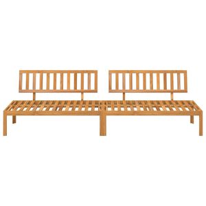 Set di mobili da giardino in legno massello di Acacia 2 pezzi Pallet da 2 pezzi - Product Image 3