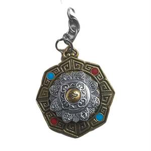 Asthamangal Gift & Craft Handmade Alloy Metal <b>Keychain</b> with Buddhist Signs Cute Design for Promotional Use - Product Image 5