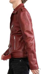 2026 Trend Men Genuine Leather Jacket Premium Quality Custom Made Waterproof Breathable Anti-Uv <b>Winter</b> - Product Image 5
