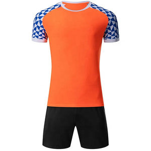 Conjunto de Uniforme de Fútbol Completo de 18 Piezas, Transpirable, Personalizado, de Manga Corta, que Absorbe la Humedad, para Entrenamiento de Fútbol, RTS, Invierno y Verano - Product Image 1