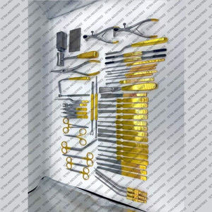 Ensemble d'instruments chirurgicaux de base pour la chirurgie générale, kit médical, acier inoxydable de qualité médicale, norme allemande, ensemble de chirurgie générale - Product Image 4