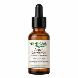 Huile de support d'argan 100% pure biologique pressée à froid, liquide, anti-âge, pour soins de la peau, cosmétique, aromathérapie, bouteille de 1 kg HIMVEDA - Product Image 1