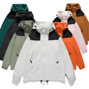 Logo Custom Outdoor <b>Jackets</b> Waterproof Printing Hooded Windbreaker <b>Jacket</b> for <b>Mens</b> - Product Image 2