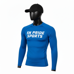 2026 High Quality Wholesale MMA Rash Guard Unisex Custom Long Sleeve Polyester/Spandex Fabric Sublimation Customized Color Logo - Product Image 4