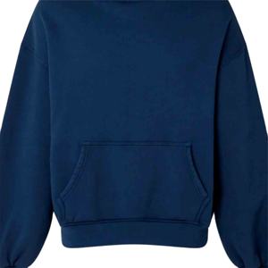 Sweat à capuche 100% coton, coupe classique, imperméable, logo brodé sur le devant, molleton français de haute qualité, poids lourd, hiver HI 2026 - Product Image 4