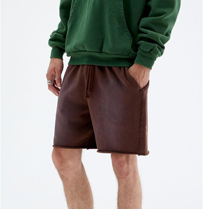 Pantalones Cortos de Hombre al por Mayor Personalizados, con Efecto Desgastado por el Sol y Lavado Ácido, de la Mejor Calidad, Oversize, de Felpa Francesa, Estilo Vintage - Product Image 1