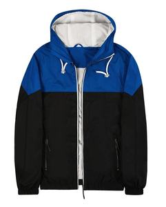 Veste softshell unisexe à blocs de couleur, à capuche, avec fermeture éclair, résistante à l'eau, coupe classique, toutes saisons - Product Image 4