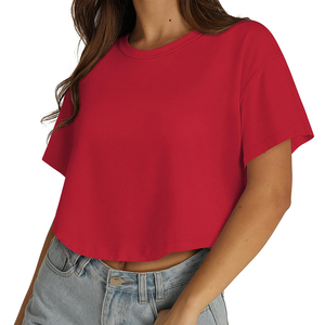Women's Ringer T Shirt Breathable Contemporary Stylish Sporty Look UV Protection Stretchable <b>Material</b> Solid Color Women T Shirt - Product Image 4