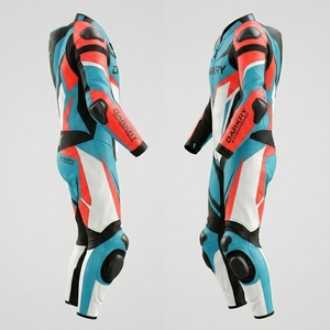 Combinaison de course en cuir personnalisée pour moto, équipement de protection OEM pour la moto, vêtements de piste, vente en gros, ensemble bottes et gants - Product Image 3