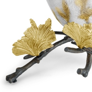 Vase à fleurs de luxe moderne Saleem International 2026, motif feuille, fait main, design antique - Product Image 4