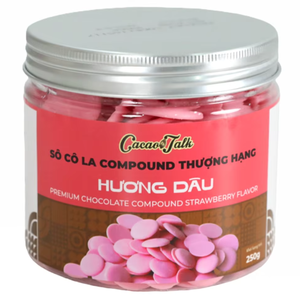 Meilleur Prix Fournisseur Grossiste Exportateur Chocolat Composé Biscuits de Haute Qualité HALAL OEM/ODM Boutons de Chocolat Fraise Cacao - Product Image 1