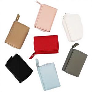Cartera Delgada de Cuero PU Wriza para Tarjetas de Crédito con Forro de Poliéster Resistente y Diseño Minimalista Ligero para Uso Diario - Product Image 1