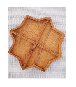 Boîte de rangement en bois de qualité supérieure pour sel, épices et fruits secs, idéale pour la cuisine domestique, artisanale en bois. - Product Image 2