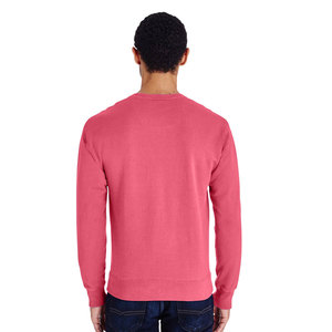Oversized Man Custom <b>Pink</b> Sweatshirt Letter Printed Pullover Autumn Warm Cotton Casual Basics, Cotton Blended Sweatshirts - Product Image 1