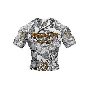 Lightweight Sublimation Print Full <b>Sleeve</b> Rash Guard Custom Logo Quick Dry Breathable Unisex Sports Rash Guard for Running - Product Image 5