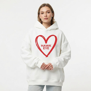 Sudadera con Capucha Extra Grande para Mujer, de Algodón Grueso, con Logotipo Personalizado en la Parte Delantera, Estilo Casual y Urbano - Product Image 1