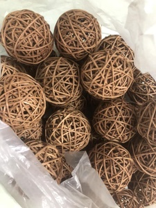 Eco Friendly Colorful Rattan Ball <b>Decorations</b> Handmade Home And Party Accessories - Product Image 2