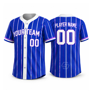 New <b>Bulk</b> Custom <b>Baseball</b> <b>Jersey</b> Shirts OEM Logo Quick Dry Polyester Team Uniform Sports <b>Baseball</b> <b>Jersey</b> - Product Image 3