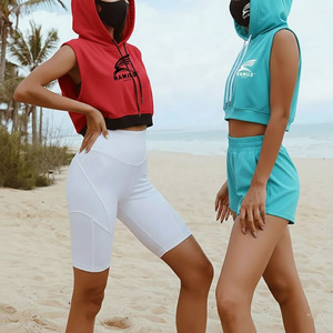 Sudadera sin Mangas Ligera de Diseño Moderno para Hombre, Estilo Musculoso, de Algodón Mezclado, Superventas - Product Image 2