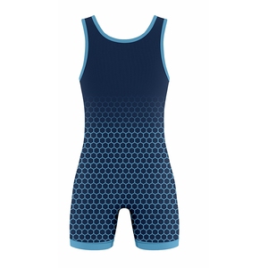 Combinaisons de lutte personnalisées pour hommes, impression par sublimation, tissu durable, uniforme de lutte professionnel, vêtements de sport - Product Image 3