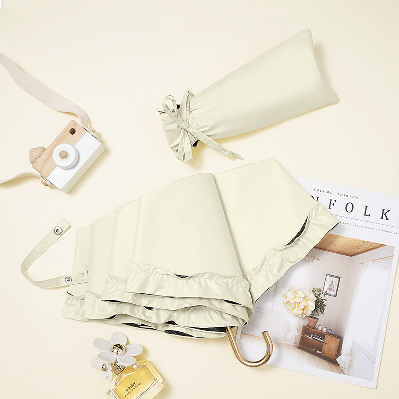 Parapluie à crochet en dentelle de riz Wutong