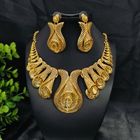 Ensemble de bijoux tendance de qualité supérieure, style filigrane, pour cadeau de mariage ou d'anniversaire