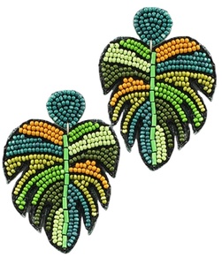 Élégant Dernier Perlé Broderie Cactus Dangle Drop Boucle D'oreille Avec Personnalisation À La Mode Choix Et Artisanat Beauté De L'Inde - Product Image 1