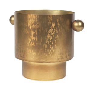 Superior Quality Garden Decor Pots <b>Best</b> Selling Gold Finished Metal Planters Popular Design Direct Flower Pots Planter - Product Image 1