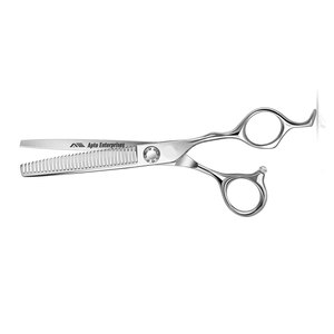 Tijeras de Adelgazamiento de Cabello de Acero Inoxidable con 30 Dientes y Recubrimiento, Cuchillas Duraderas con Diseño de Dientes de Ciervo para un Adelgazamiento Preciso - Product Image 3
