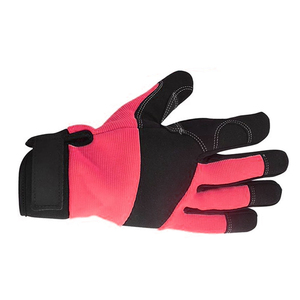 Customized Synthetic Leather Mechanic Safety Work <b>Gloves</b> for Automotive Assembly Anti-Pilling <b>Touchscreen</b> Outdoor Use - Product Image 4