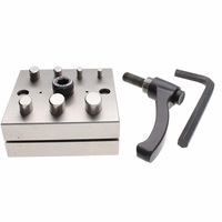 Coupe-disques ovales en acier, lot de 7 poinçons circulaires avec levier de commande pour la découpe de métaux doux, outils de fabrication de bijoux