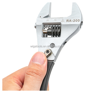Llave Inglesa Ajustable con Trinquete WIGA-RW 0-29 mm, Mango Antideslizante de Tacto Suave, CR-V, Herramienta Industrial Profesional - Product Image 3