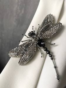 Premium Artisan Embroidery Beaded Brooch with Elegant Bead Embellishments and Fine Stitching Sophisticated Handmade Embroidery - Product Image 6