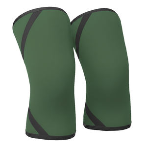 Genouillères de compression rebondissantes en néoprène 7 mm pour haltérophilie, marque privée - Product Image 4